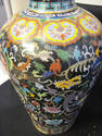 Large Cloisonne Vase - Floral Design