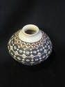 Hand Painted Clay Pot by artist Maria Saenz