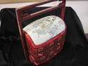 Chinese Laquered Wedding Box - Handpainted