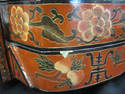 Chinese Laquered Wedding Box - Handpainted