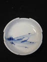 Pair of Hand Painted Porcelain dish - Fish Design