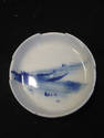 Pair of Hand Painted Porcelain dish - Fish Design