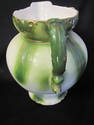 Antique Set of Four Ceramic Pitchers - Green Strip