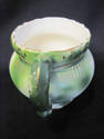 Antique Set of Four Ceramic Pitchers - Green Strip