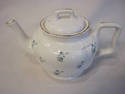 Arthur Wood English Porcelain Teapot Floral Design