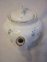 Arthur Wood English Porcelain Teapot Floral Design