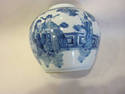 Vintage Chinese Handpainted Vase - Three Men