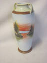  Antique Handpainted Vase 