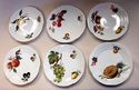 Set 6 Canape Cheese Plates Berry Haute Lourioux Fr