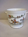 Bone China Planter - English Hunting Scene