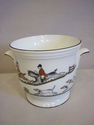 Bone China Planter - English Hunting Scene