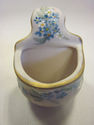 Vintage Ring Holder - Handpainted Blue Flowers