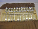 Eleven Monogramed Silver Spoons - 1847 Rogers