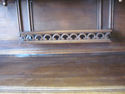 Antique French Gothic Walnut Sideboard Buffet