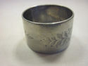 Napkin Rings - Silverplate Engraved