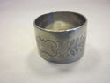 Napkin Rings - Silverplate Engraved