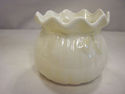 Belleek Bowl - Cream Colored with Tassel Accent