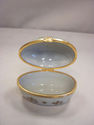 Limoges Handpainted Egg Box - Signed