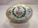 Limoges Handpainted Egg Box - Signed