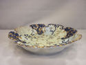 Antique Cobalt/Gold Gilt Round Dish - Scalloped Ed