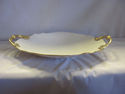 Gold/Cream Colored Ceramic Platter - Lenox USA 