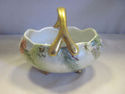 Ceramic Handpainted Candy Dish - Gold Colored Hand