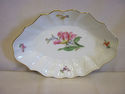 Ceramic Bowl/Platter - Handpainted with Gold Edges