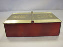 Vintage Metal Desk Box - Rubber Bands & Clips