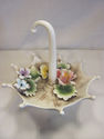 Capodimonte Ceramic Umbrella with Flowers - Italy