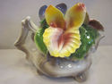 Capodimonte Teapot with Flowers - Italy