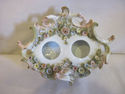 Ceramic Lipstick Holder - Elaborate Scroll/Florals