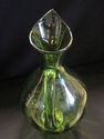 Hand Blown Artist Glass Pitcher - Green