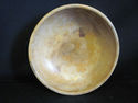 Interesting Carved Wooden Bowl - Light Rustic Wood