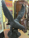 Large Iron Eagle Sculpture