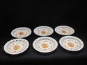 Set of Six Reticulated Dishes - Germany