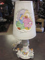 Antique French Porcelain Handpainted Lamps and Sha