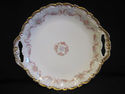 Limoges Vintage Plate - Pink Forals