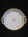 Limoges Vintage Plate - Pink Forals