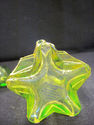 Green and Gold Perfume Bottle with Stopper - Italy