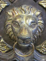 Small Lion Head Door Plaque/Door Knocker