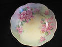 Handpainted Antique Floral Bowl - France 1904