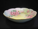 Handpainted Antique Floral Bowl - France 1904