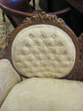 Antique French Settee - Cream Upholstery