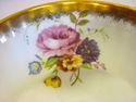 PARAGON Tea Cup & Saucer - Gold Gilt/Black/Florals