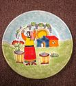 Handpainted NINO PARRUCCA Italian Pottery Plate