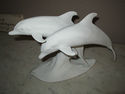 KAISER White Porcelain FIgurine - Dolphins