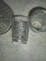 Vintage Crystal Pitcher and Four Tumblers