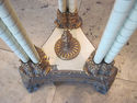 Beautiful Italian Ornate Plant Stand - Marble Top