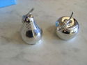 Pewter Salt and Pepper Set - Apple & Pear in Box