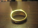 Men's Gold Ring - 10K - Black Onyx